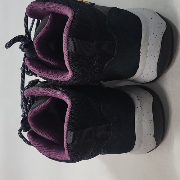 Teva Arrowood Lux Mid Waterproof Black Leather Shoes Womens Size 8.5 - Picture 4 of 8